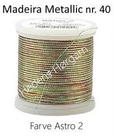 Madeira Metallic nr. 40 farve Astro 2